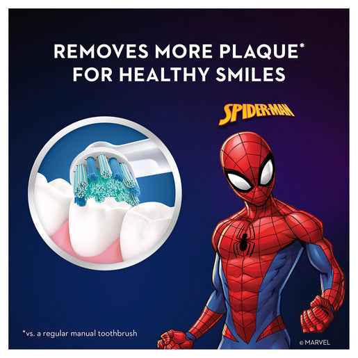 Oral-B Vitality Kids 3+ Yrs Spiderman Electric Toothbrush 1 Pack