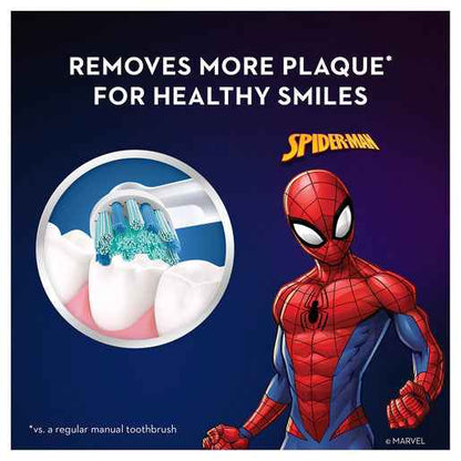 Oral-B Vitality Kids 3+ Yrs Spiderman Electric Toothbrush 1 Pack