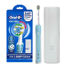Oral-B Pro 800 Floss Action Electric Toothbrush Blue 1 Pack