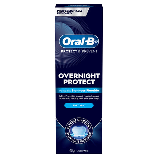 Oral-B Overnight Protect Soft Mint Toothpaste 95g