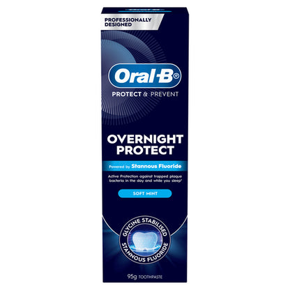 Oral-B Overnight Protect Soft Mint Toothpaste 95g