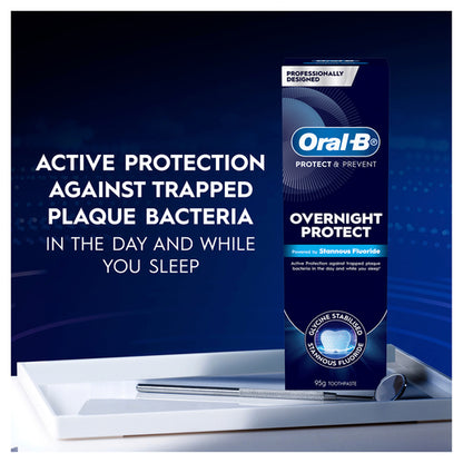 Oral-B Overnight Protect Intense Mint Toothpaste 95g