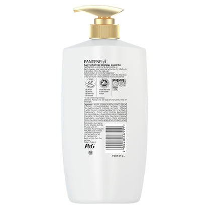 Pantene Daily Moisture Renewal Shampoo: Moisturising Shampoo for Dry Hair 900mL - GimmeNow