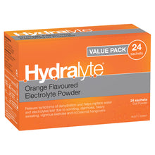 Hydralyte Orange Flavoured Electrolyte Powder Value Pack 24 Pack