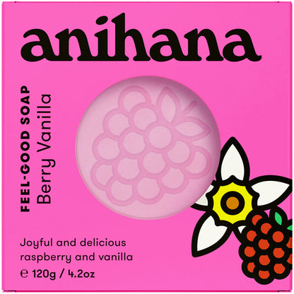Anihana Feel-Good Soap Berry Vanilla 120g