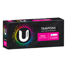 U By Kotex Slim Tampons Super 16 Pack