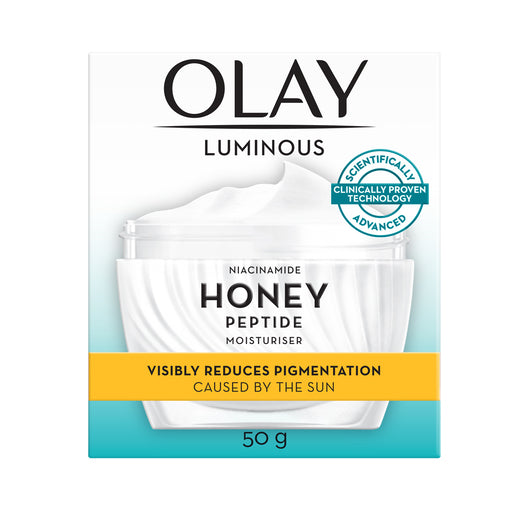 Olay Luminous Niacinamide Honey Peptide Cream 50g - GimmeNow