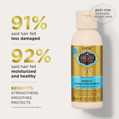 HASK Argan Oil Miracle Damage Repair Cream 60mL