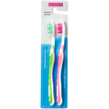Priceline Toothbrush Twin Pack Medium Texture 2 Pack - GimmeNow