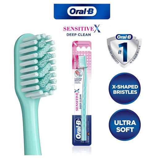 Oral-B SensitiveX Deep Clean Ultra Soft 1 Pack