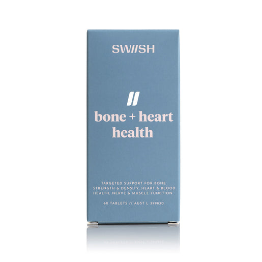 SWIISH Bone + Heart Health 60 Tablets