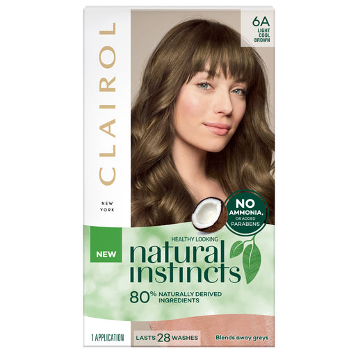 Clairol Natural Instincts 6A Light Cool Brown 1 Pack - GimmeNow