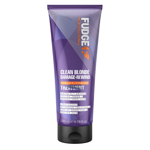 Fudge Clean Blonde Damage Rewind Violet Toning Treatment 200mL - GimmeNow