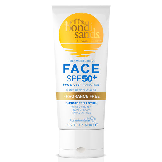 Bondi Sands Daily Moisturising Face SPF 50+ Sunscreen Lotion 75mL - GimmeNow