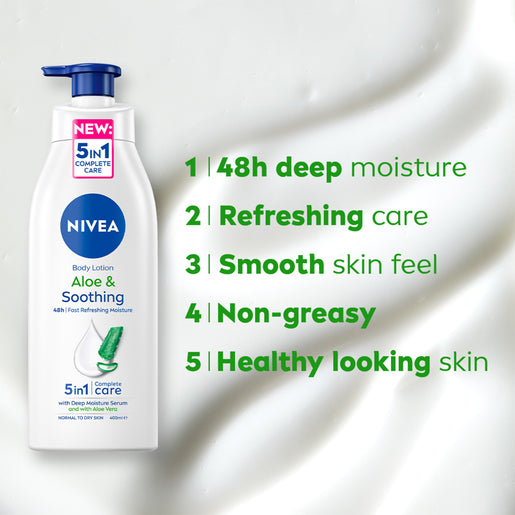 NIVEA Aloe & Soothing Body Lotion 400mL