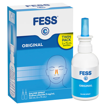 FESS Original Saline Spray 2 x 75mL