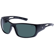 SOLARIZED Max Wrap Black Men's Sunglasses 1 Pair