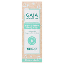 GAIA Natural Baby Biodegradable Nappy Bags 50 Pack - GimmeNow