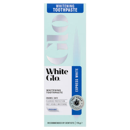 White Glo Express White Whitening Toothpaste 115g - GimmeNow