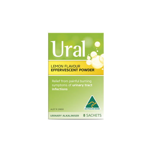 Ural Effervescent Powder Sachets 8 Pack