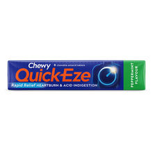 Quick Eze Rapid Relief Heartburn & Acid Indigestion Peppermint Flavour 8 Tablets