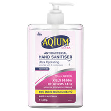 Ego Aqium Antibacterial Hand Sanitiser Ultra Hydrating 1L