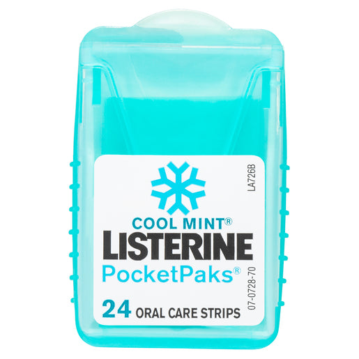 Listerine PocketPaks Cool Mint 72 Strips