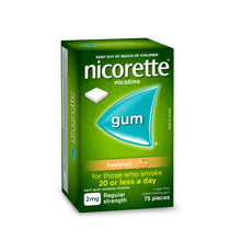 NICORETTE® Nicotine Gum 2mg Regular Strength Fresh Fruit 75 Pack