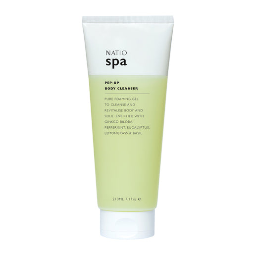 Natio Spa Pep-Up Body Cleanser 210mL