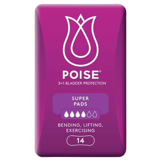 Poise Super Pads 14 Pack