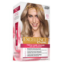 L'Oréal Paris Excellence Creme 8.1 Ash Blonde (100% Grey Coverage) 1 Pack - GimmeNow