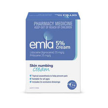 EMLA 5% Cream Tube with 2 Dressings 5g