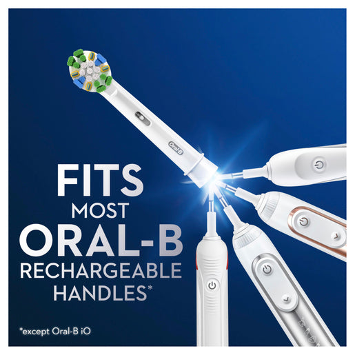 Oral-B Floss Action Replacement Brush Heads 3 Pack