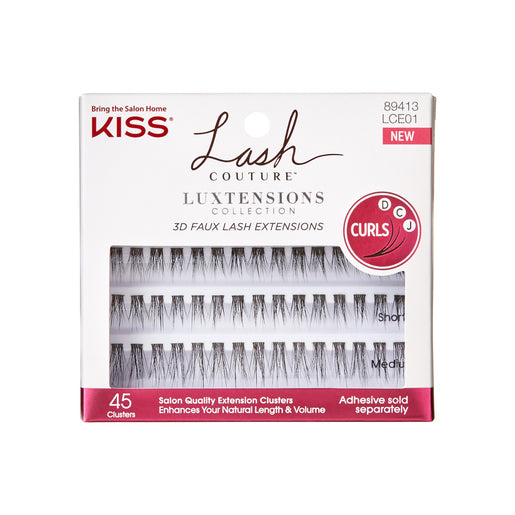 Kiss 3D Faux Lash Extensions Clusters 1 Kit