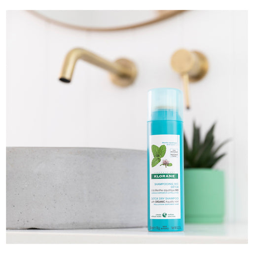 Klorane Detox Dry Shampoo with Aquatic mint 150mL