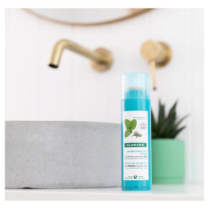 Klorane Detox Dry Shampoo with Aquatic mint 150mL