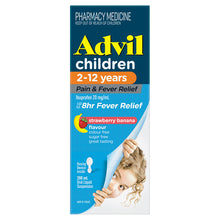 Advil Children 2-12 Years Strawberry Banana Flavour 200mL