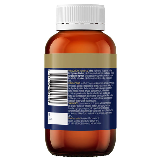 BIOCEUTICALS MultiGest® Enzymes 90 Capsules