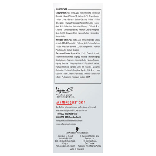 Schwarzkopf LIVE Colour Permanent Pink Passion 1 Pack