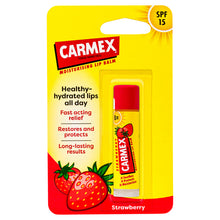 Carmex Classic Lip Balm Strawberry Click Stick SPF 15 4.25g