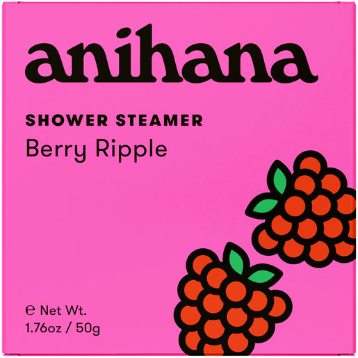 Anihana Shower Steamer Berry Ripple 50g
