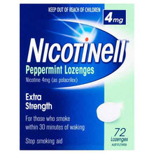 Nicotinell Nicotine 4mg Regular Strength Peppermint 72 Lozenges