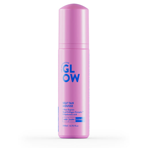 AUSTRALIAN GLOW Self Tan Mousse U-Dark 200mL