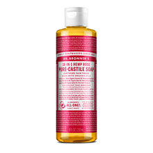DR. BRONNER'S Rose Pure-Castile Liquid Soap 237mL