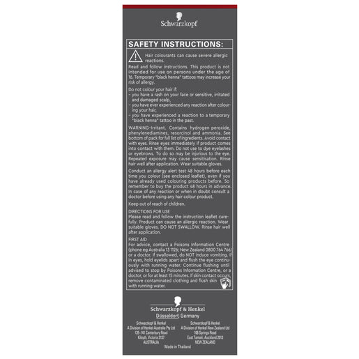 Schwarzkopf Brilliance L68 Cinnamon Brown 1 Pack - GimmeNow