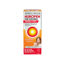 Nurofen For Children 3 months - 5 years Strawberry Flavour 100mL