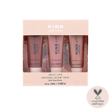 KIND Collective Jelly Lips Trio Natural Glow 3x5mL