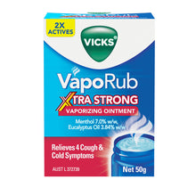 Vicks VapoRub Xtra Strong Vaporizing Ointment 50g - GimmeNow