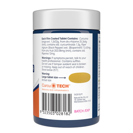 Bioglan Curcumin Double Strength 70 Tablets