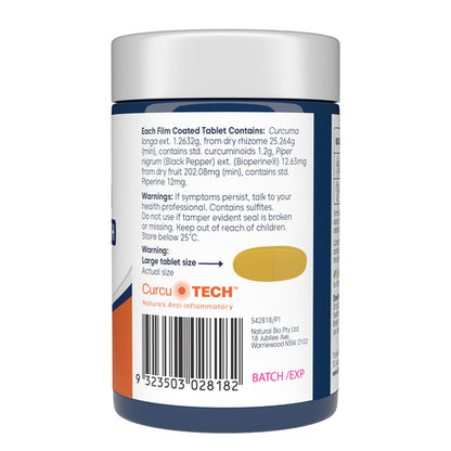 Bioglan Curcumin Double Strength 70 Tablets